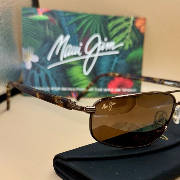 Maui Jim KAHUNA Copper w/ HCL Bronze Polarized Lenses ~ $319 - Picture 5 of 16